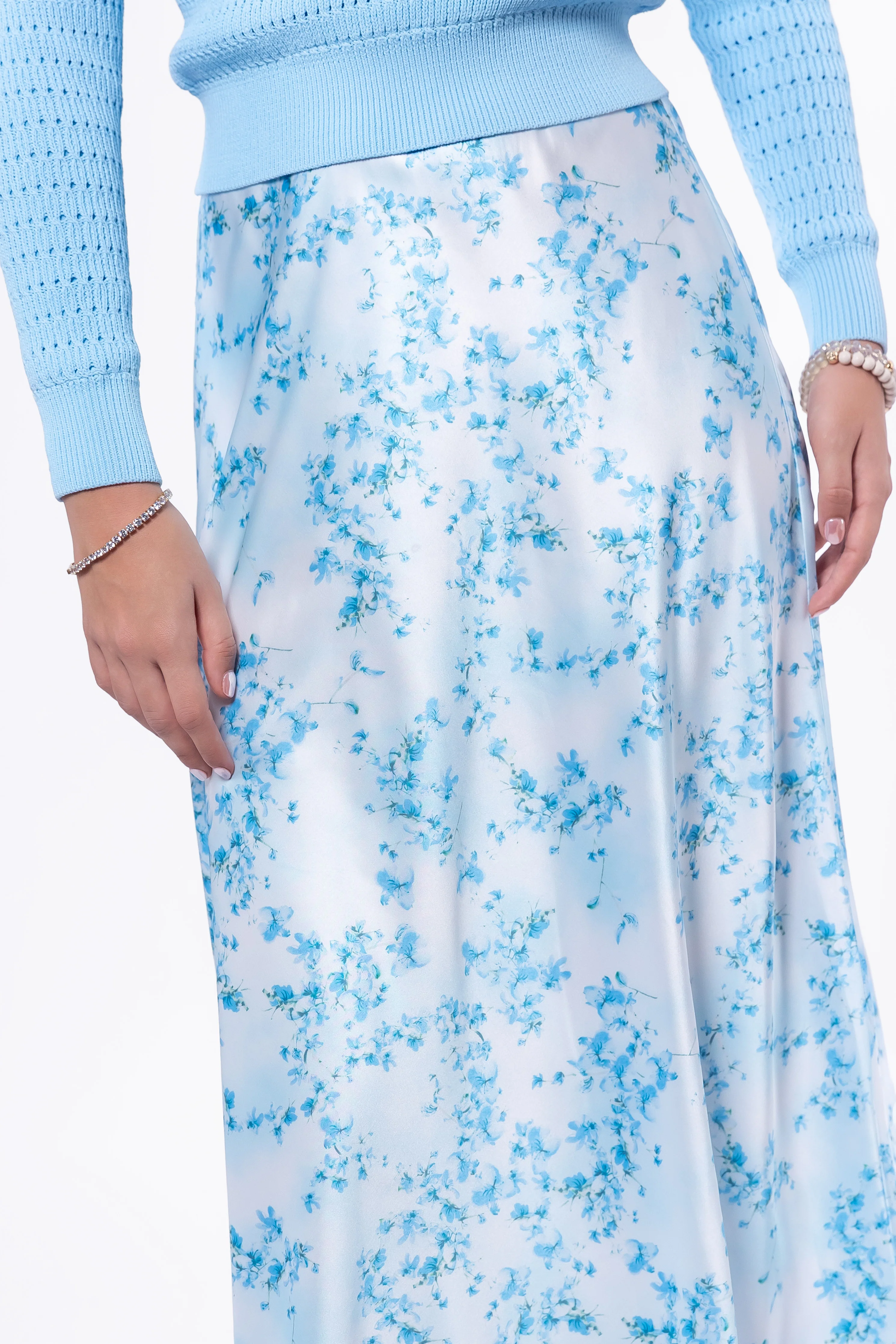 Lisa Skirt (Blue Flower) - Image 5