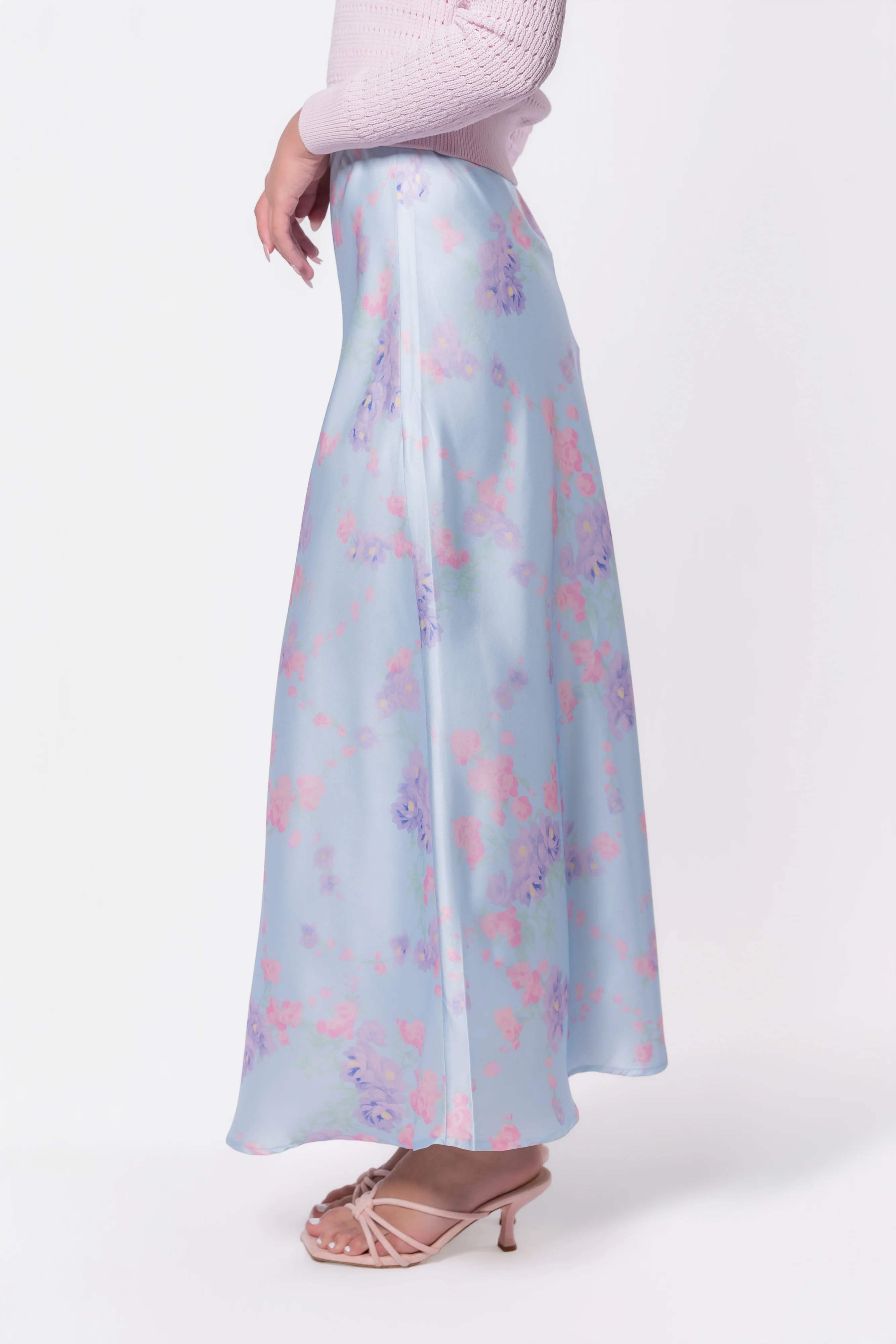 Lisa Skirt (Light Blue Purple) - Image 3