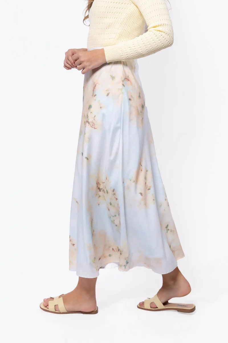 Lisa Skirt (Light Green/Beige) - Image 3