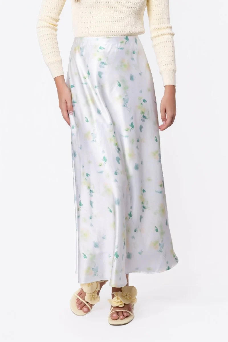 Lisa Skirt (Light Green Ground) - Image 2