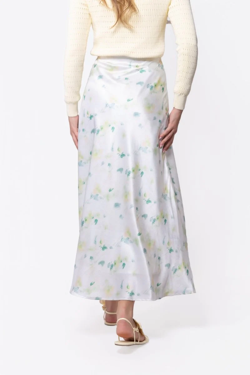 Lisa Skirt (Light Green Ground) - Image 4