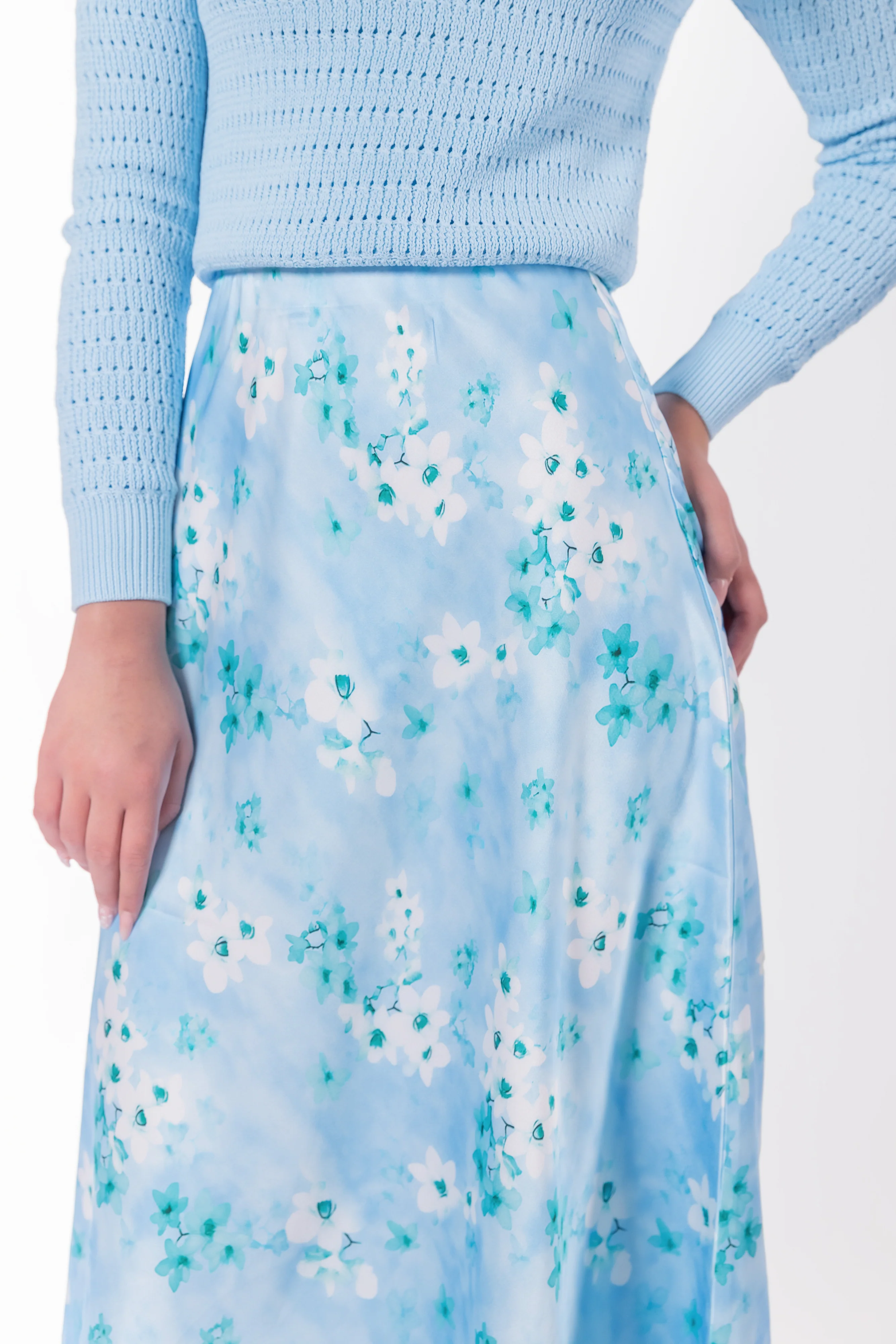 Lisa Skirt (Mint Flower) - Image 5