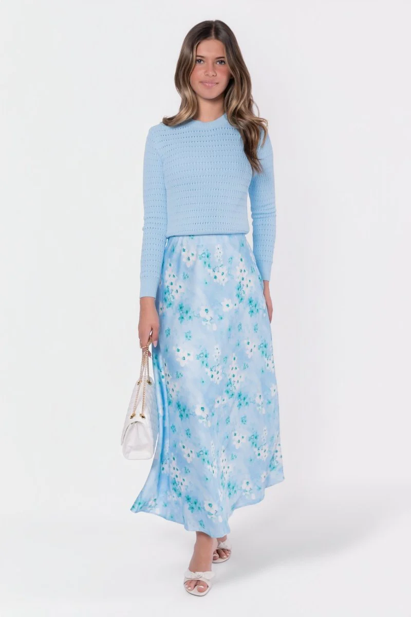 Lisa Skirt (Mint Flower) - Image 8