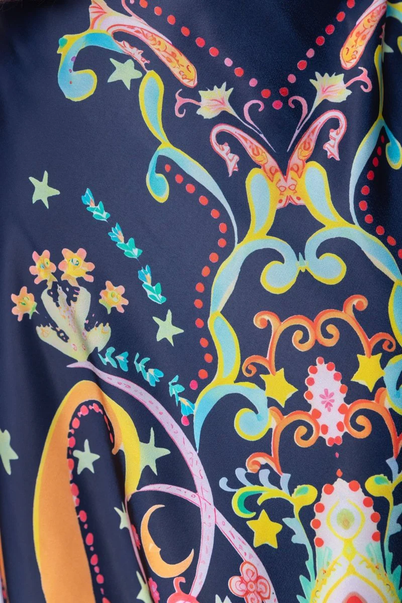 Lisa Skirt (Navy Ground) - Image 5