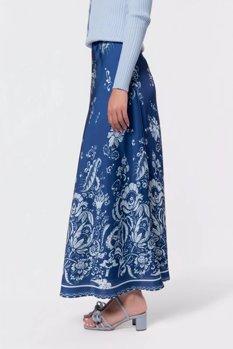 Lisa Skirt (Navy/Mint) - Image 3