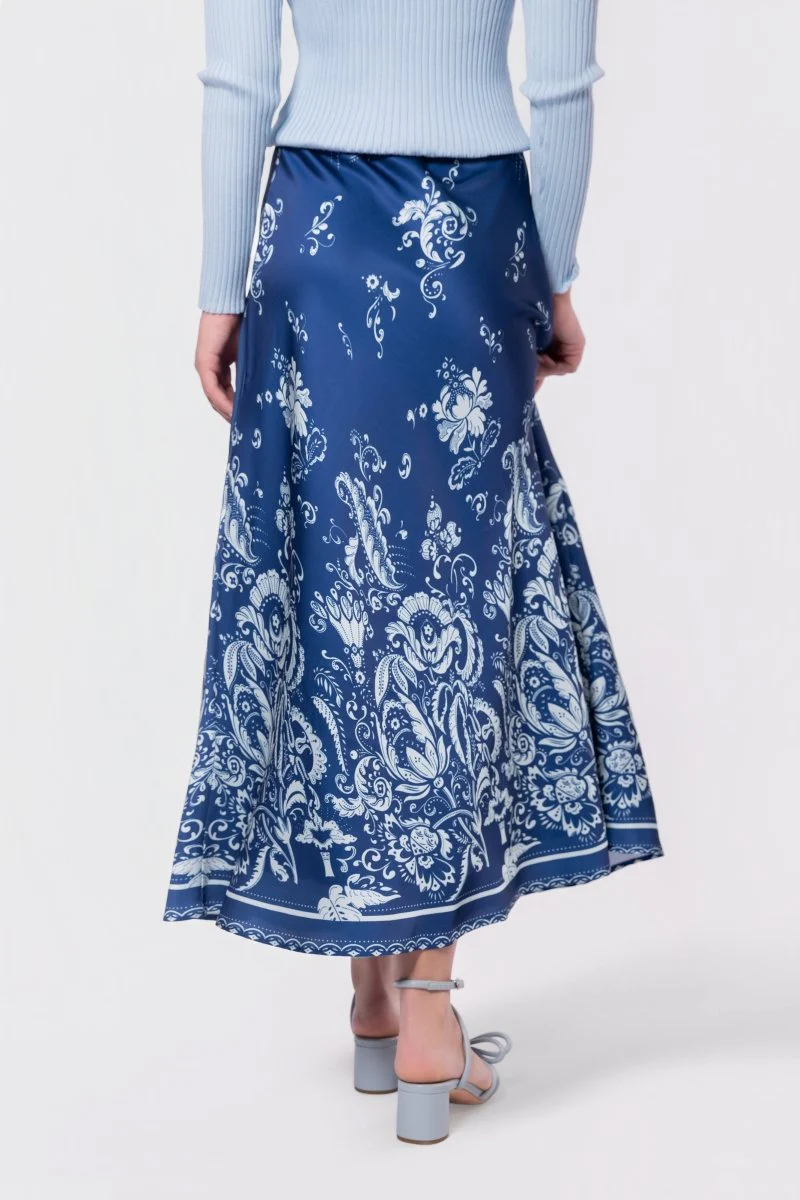 Lisa Skirt (Navy/Mint) - Image 4