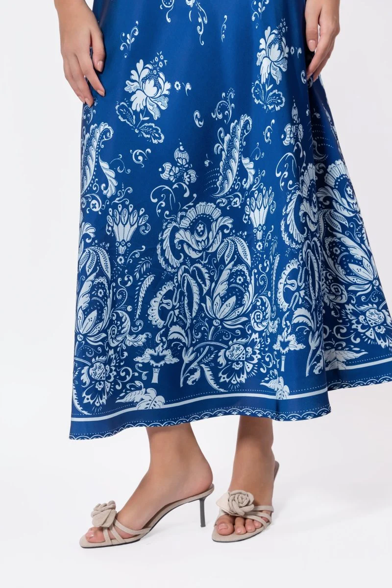 Lisa Skirt (Navy/Mint) - Image 5