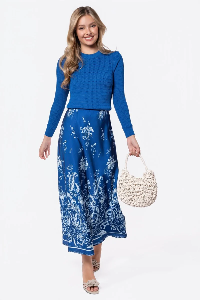Lisa Skirt (Navy/Mint) - Image 7