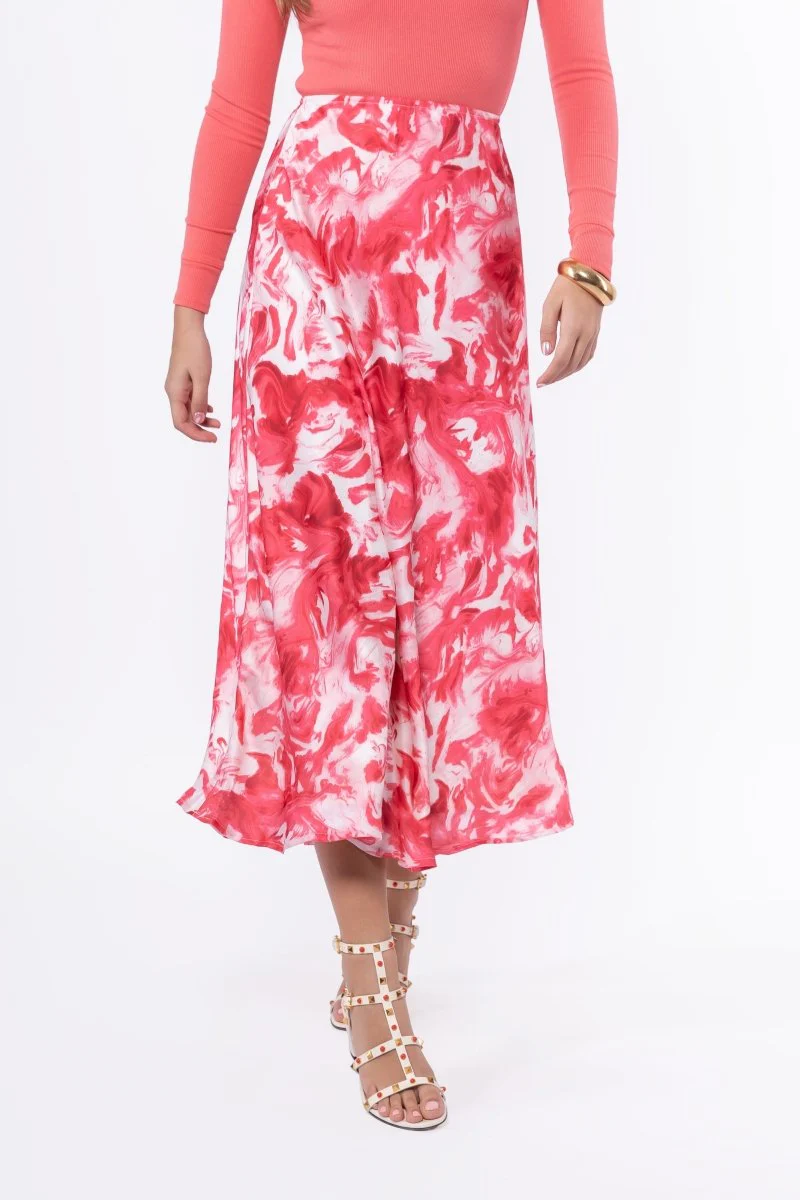 Lisa Skirt (Pink Pattern) - Image 2