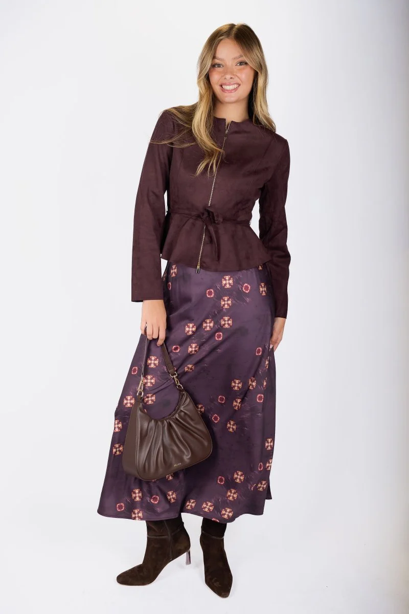 Lisa Skirt (Plum Ground) - Image 2