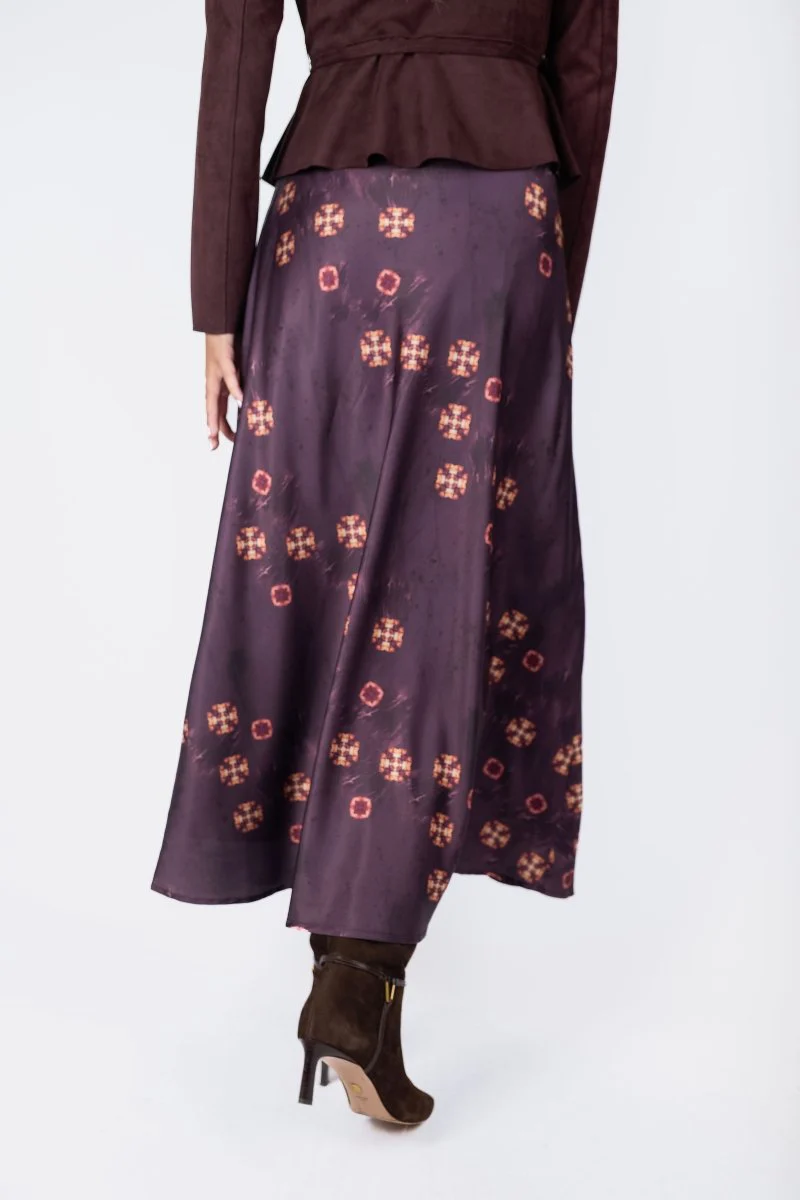 Lisa Skirt (Plum Ground) - Image 4