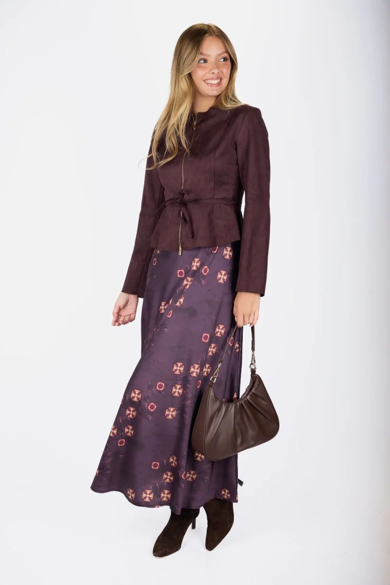 Lisa Skirt (Plum Ground) - Image 6