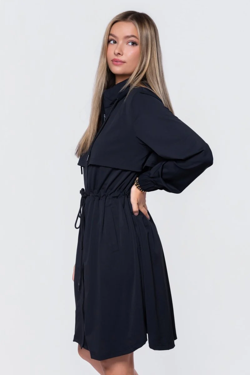 Loni Dress 39" (Black) - Image 3