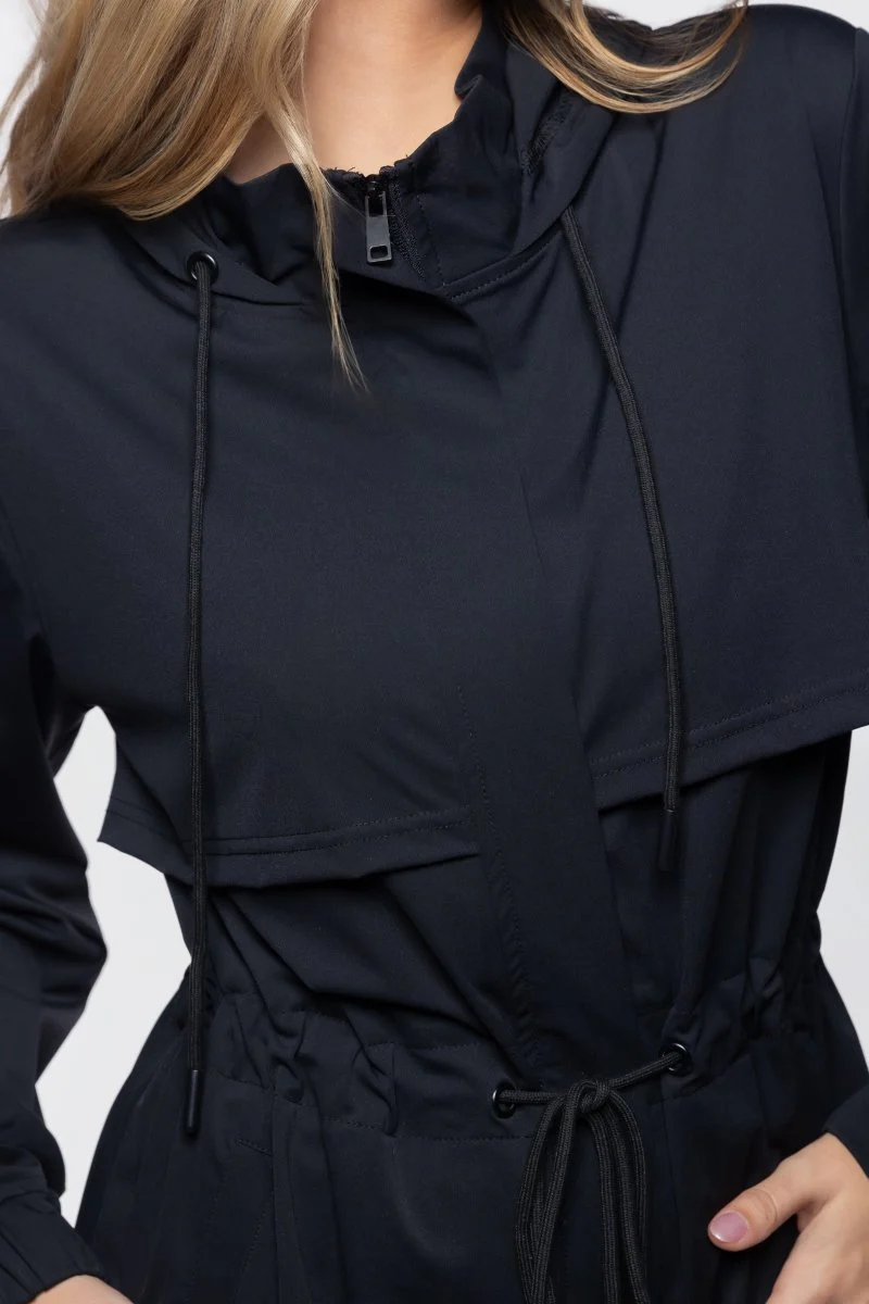 Loni Dress 39" (Black) - Image 7