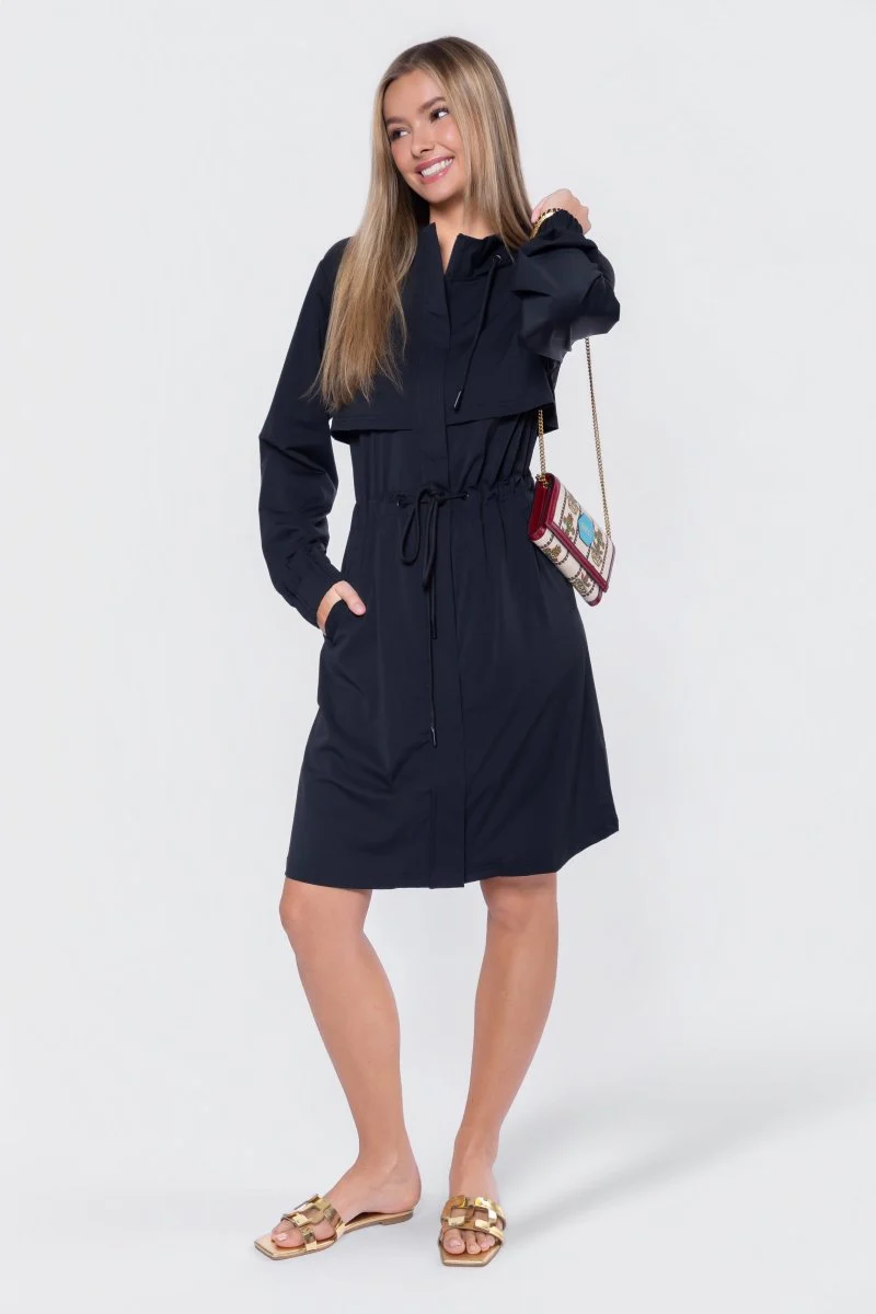 Loni Dress 39" (Black) - Image 9