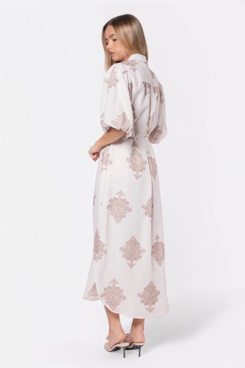 Lorelai Dress (Beige) - Image 5