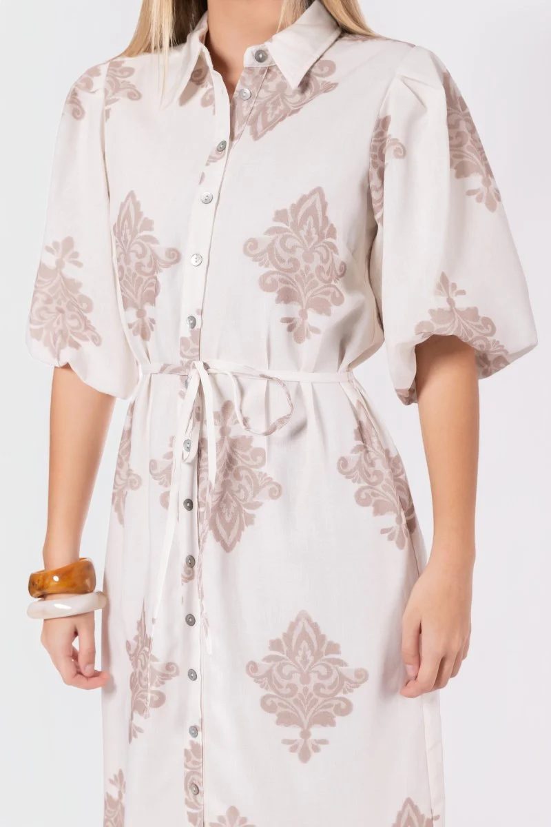 Lorelai Dress (Beige) - Image 8