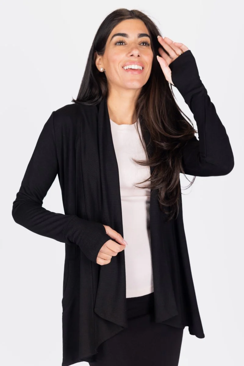 Loretta Cardigan (Black) - Image 3