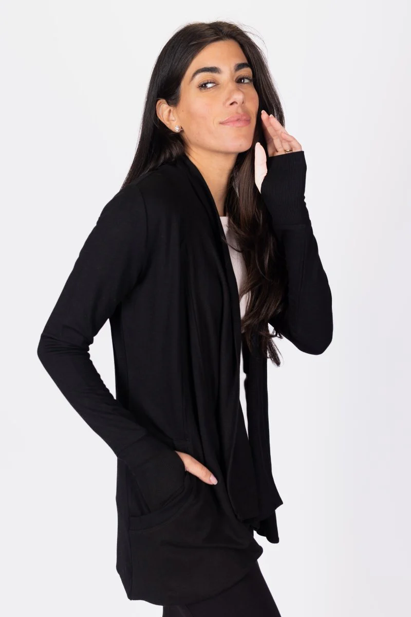 Loretta Cardigan (Black) - Image 4