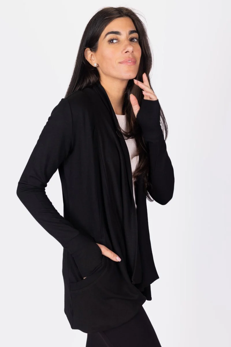Loretta Cardigan (Black) - Image 5