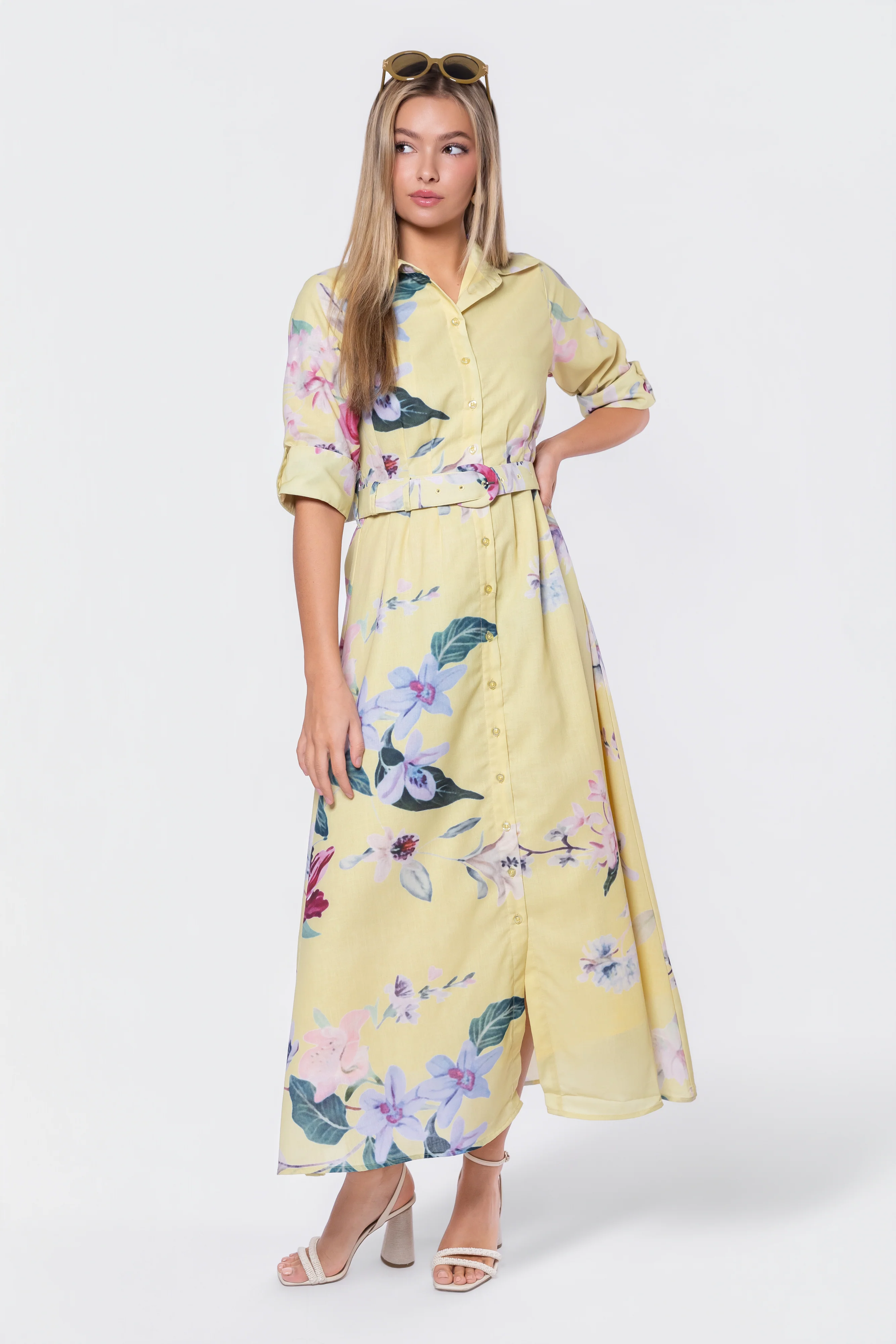 Lorina Dress (Yellow) - Image 3