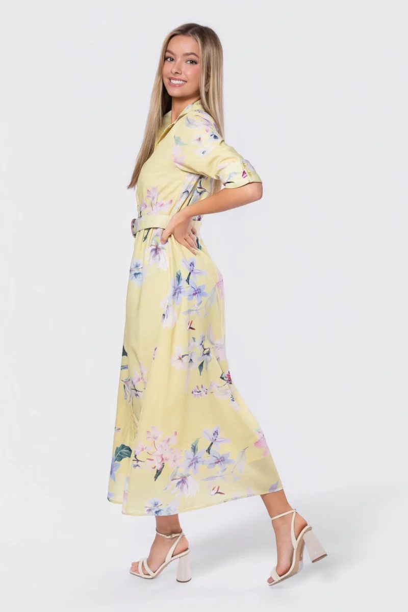 Lorina Dress (Yellow) - Image 4