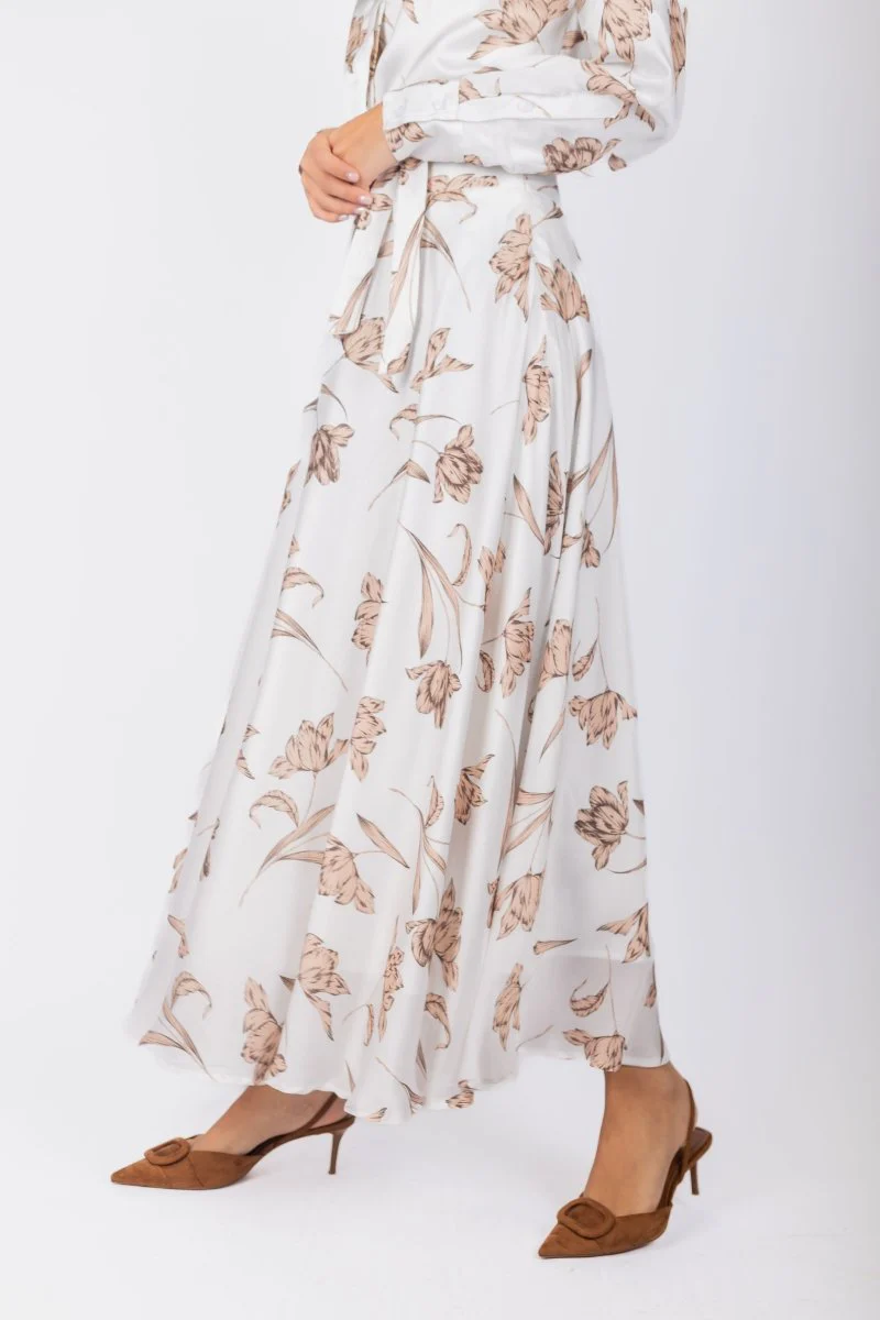 Lucia Skirt (White Ground) - Image 3