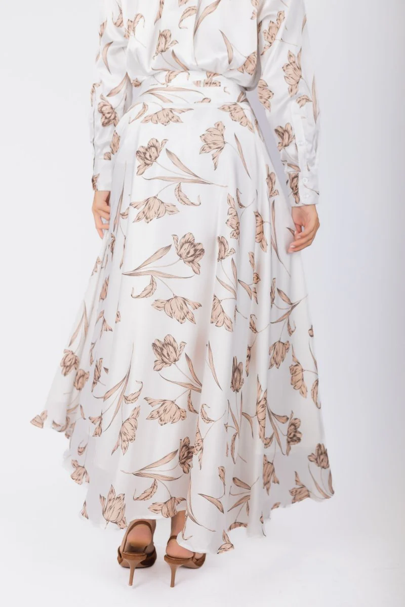 Lucia Skirt (White Ground) - Image 4