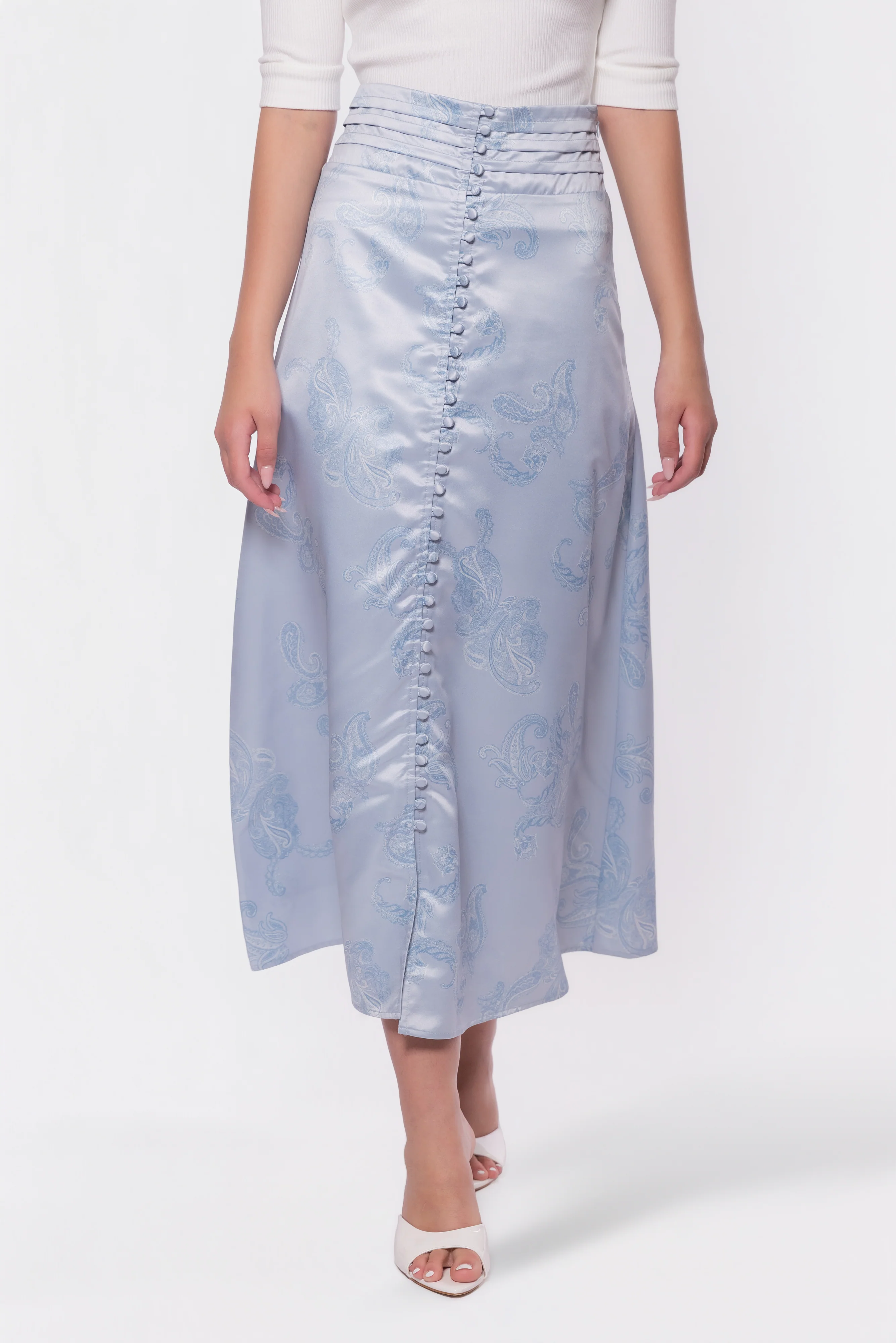 Lucy Skirt (Blue Grey) - Image 3