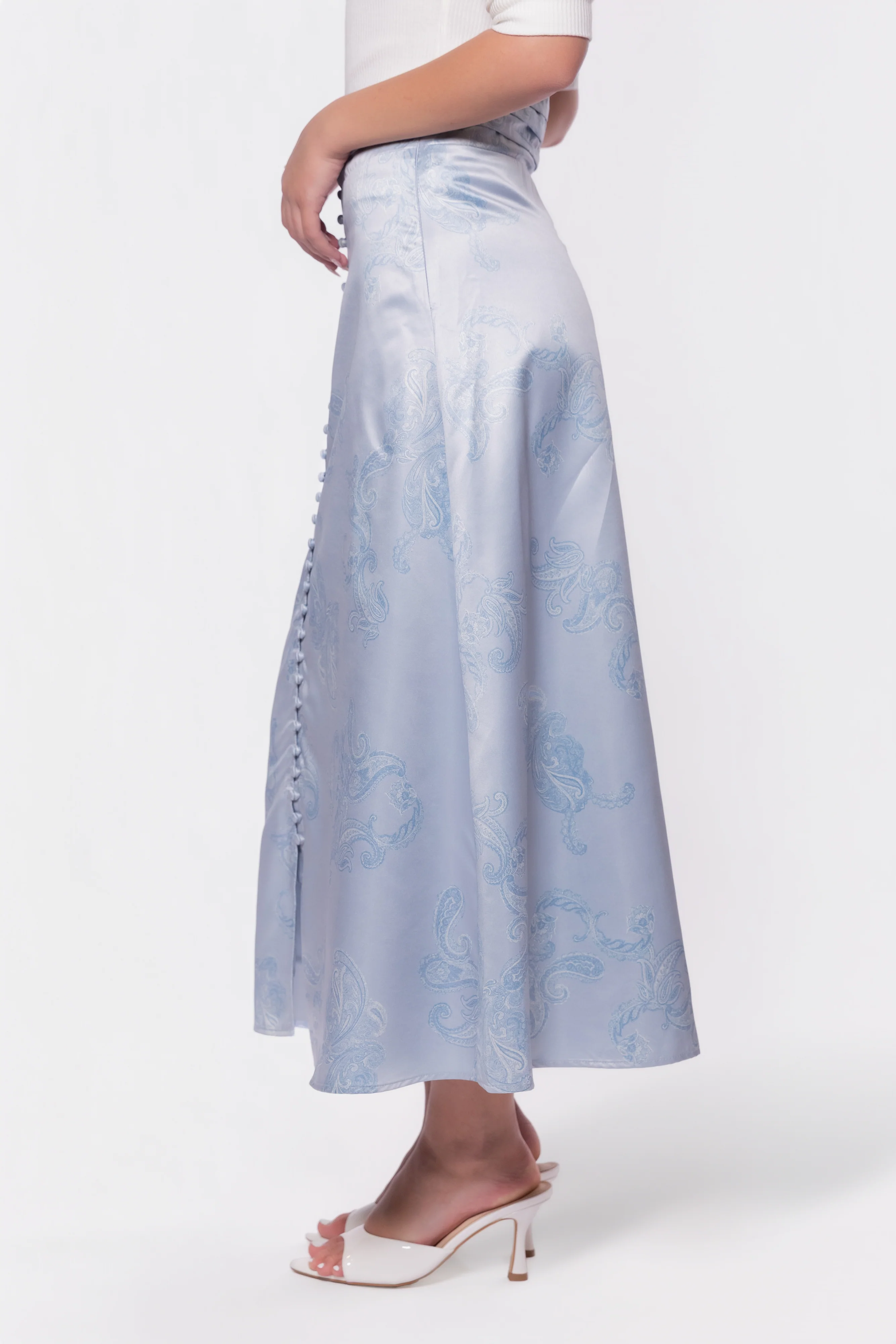 Lucy Skirt (Blue Grey) - Image 4