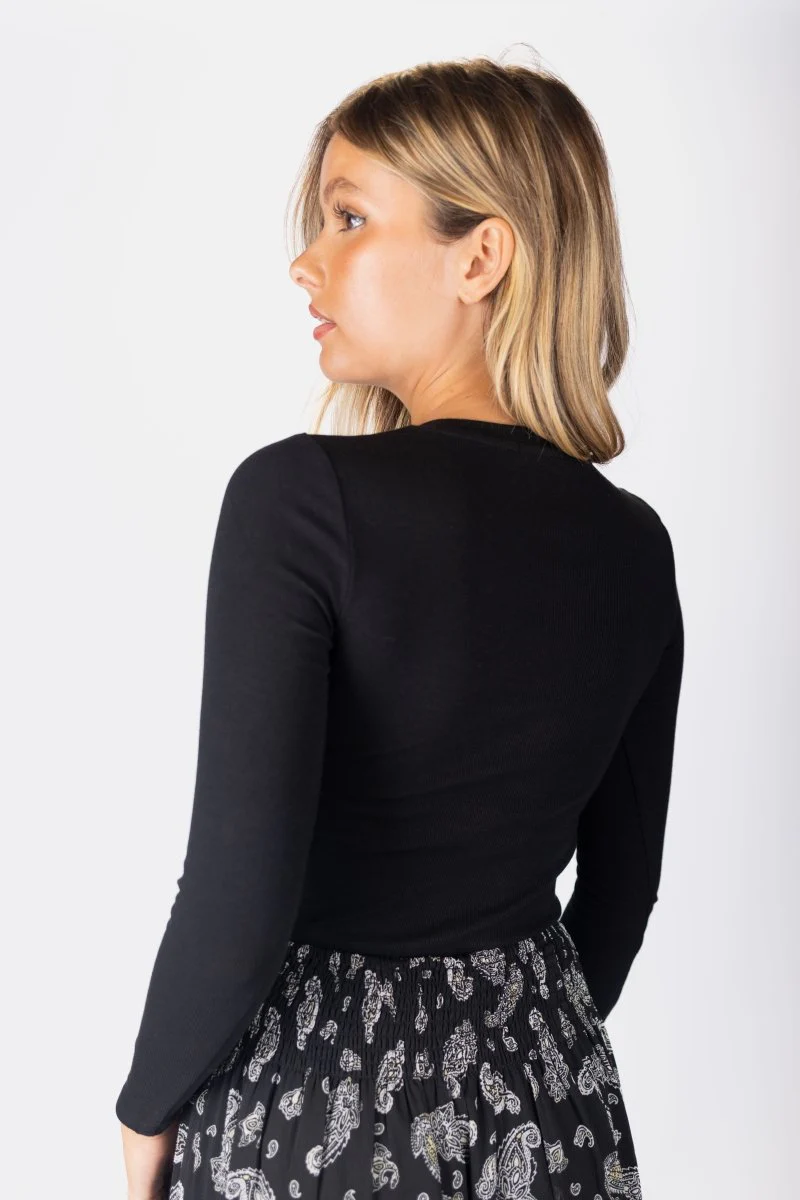 Luna Top (Black) - Image 5