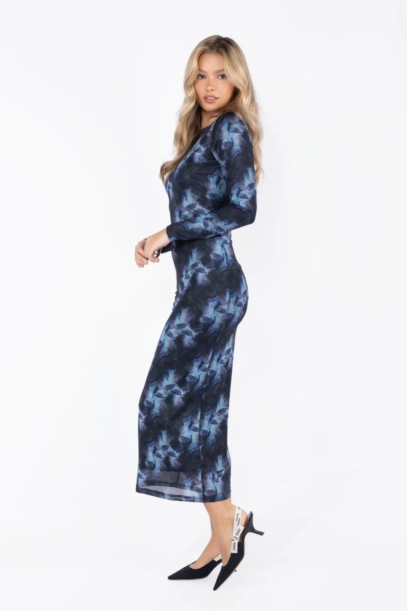 Lyra Dress (Blue) - Image 4
