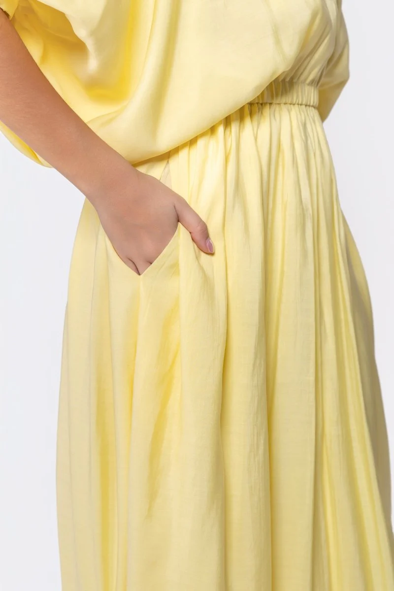 Madilyn Dress (Light Yellow) - Image 5