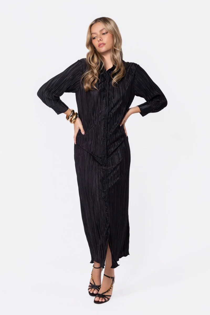 Maggie Dress (Black) - Image 3