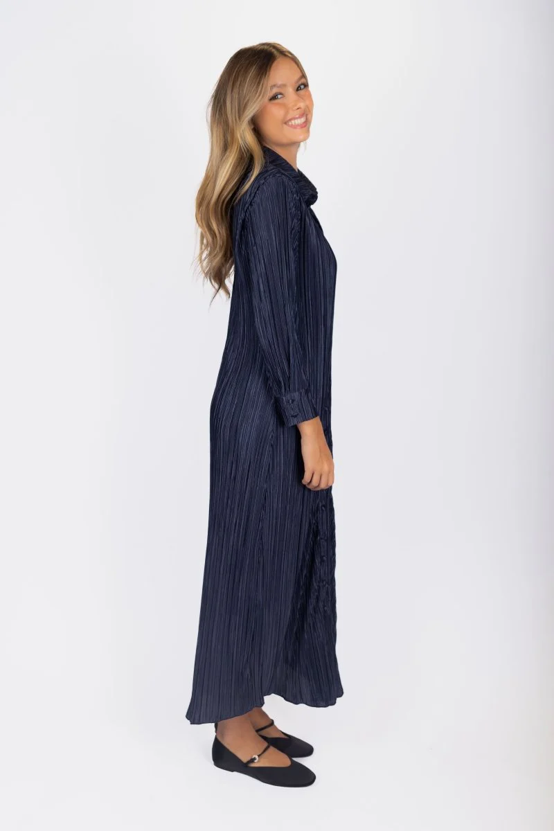 Maggie Dress (Deep Navy) - Image 3