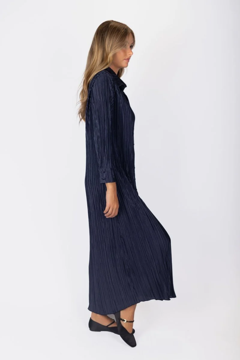 Maggie Dress (Deep Navy) - Image 4