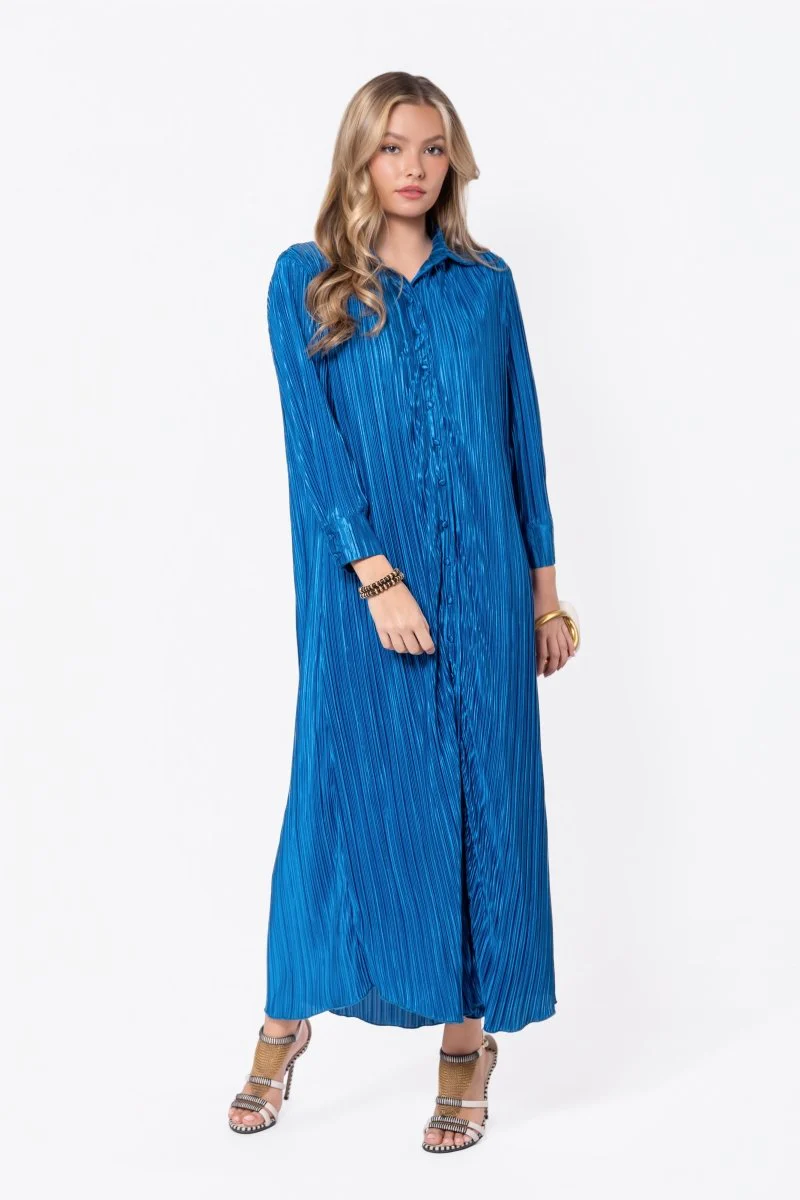 Maggie Dress (Teal Blue)