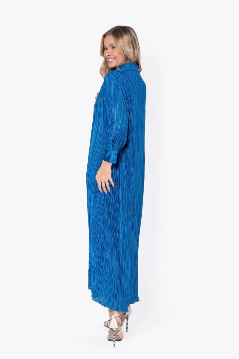 Maggie Dress (Teal Blue) - Image 4