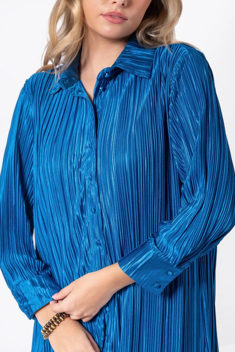 Maggie Dress (Teal Blue) - Image 6