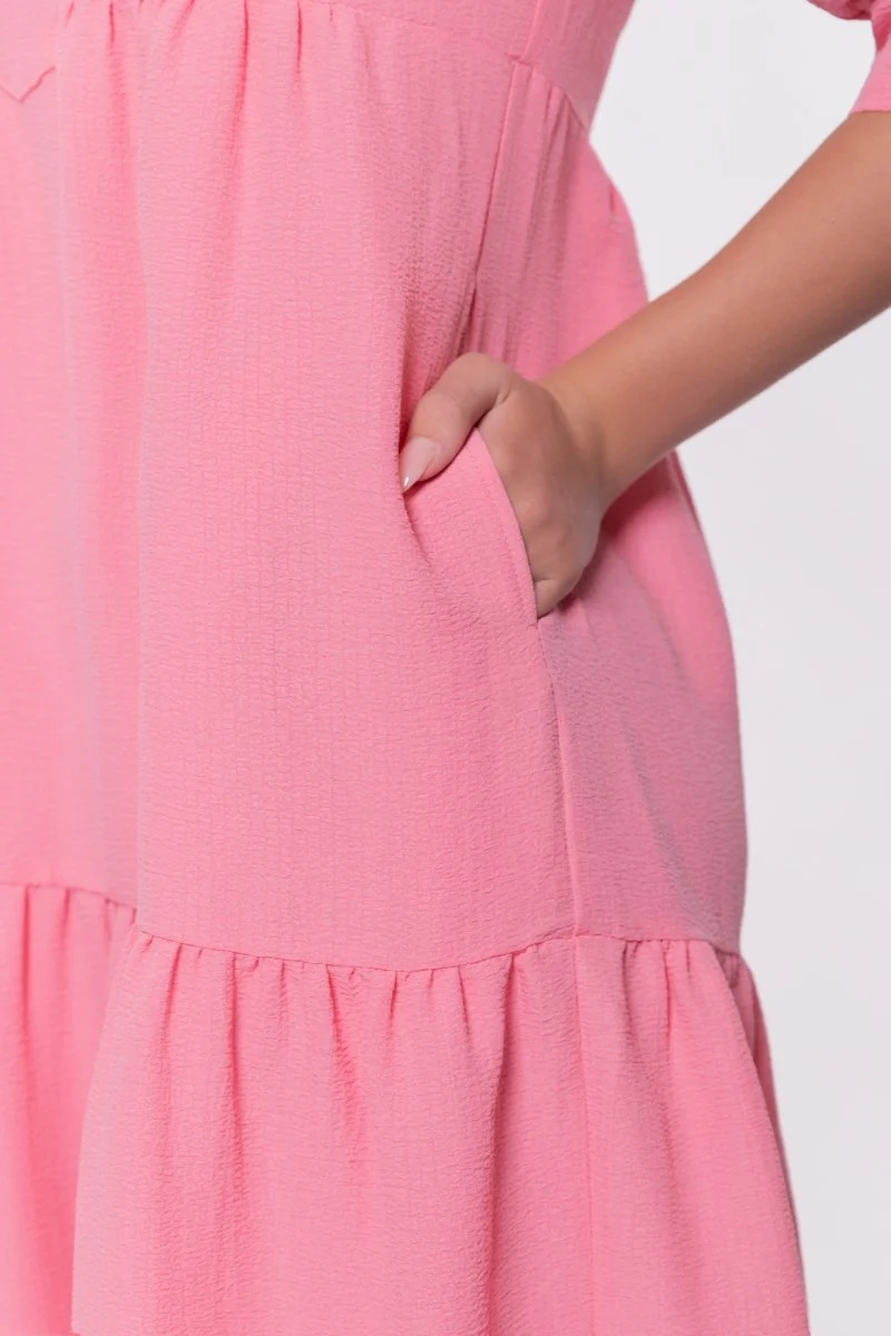 Mali Dress 42" (Pink) - Image 5