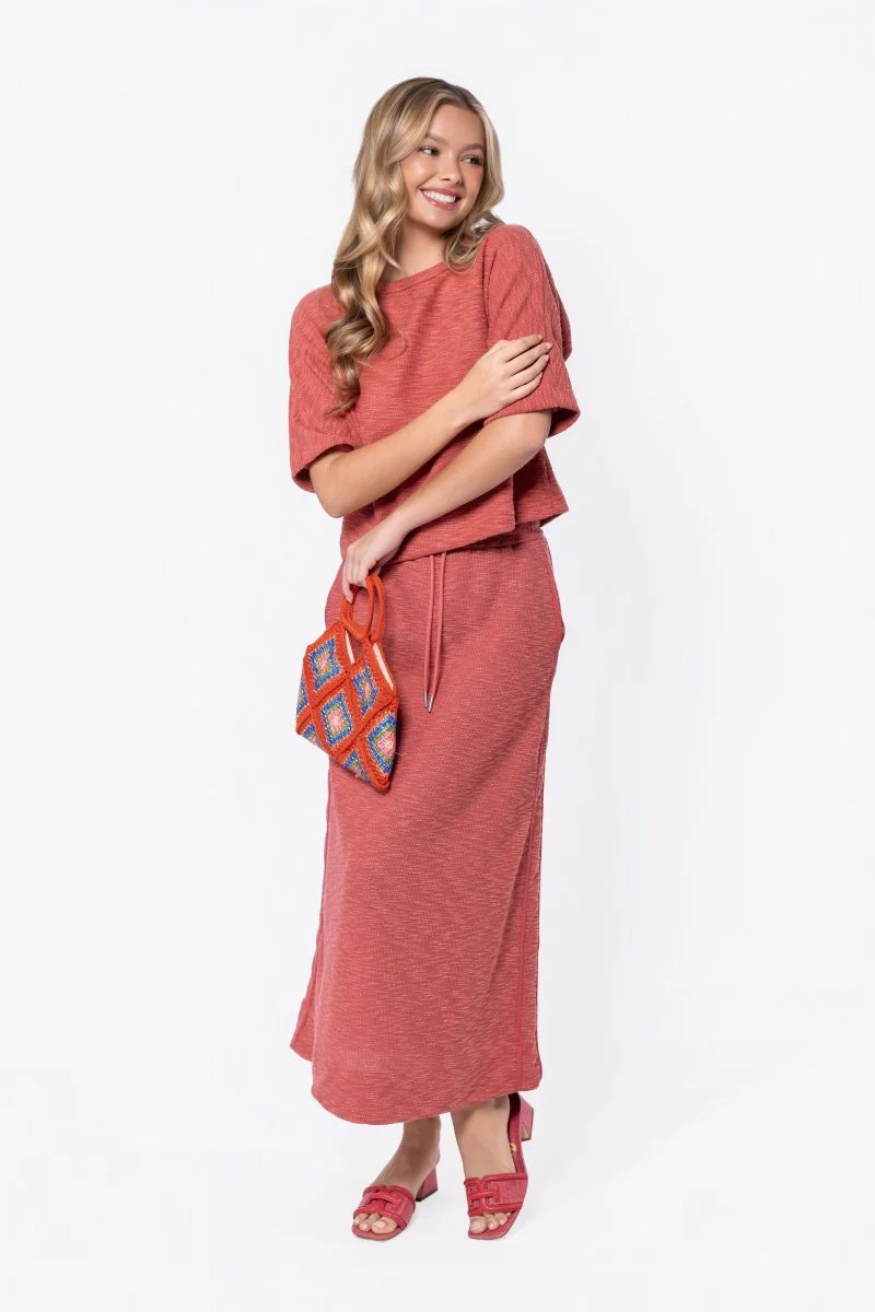 Malia Skirt (Rust) - Image 6