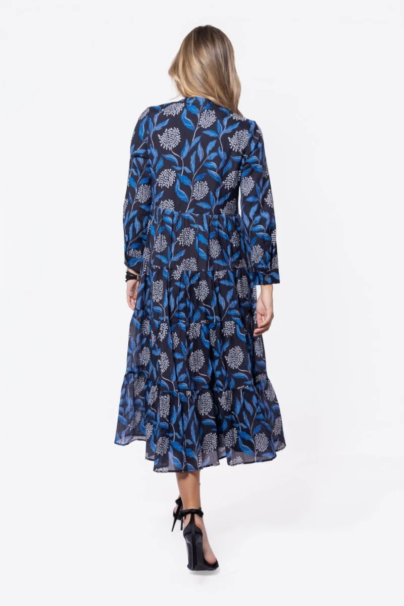 Maren Dress (Black Pattern) - Image 4