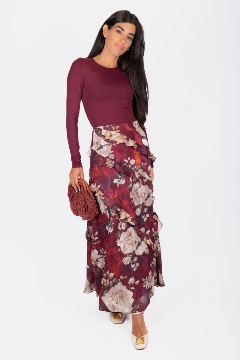 Marina Top (Burgundy) - Image 2