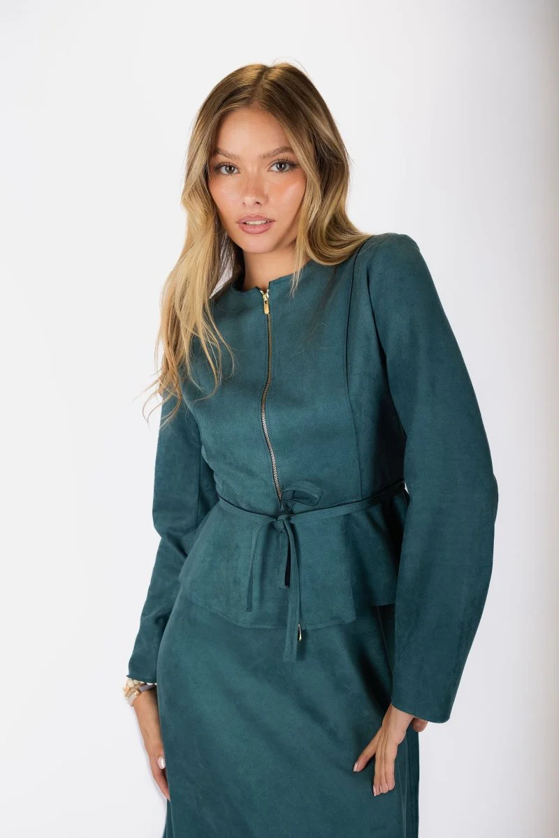 Maris Jacket (Dark Green) - Image 3