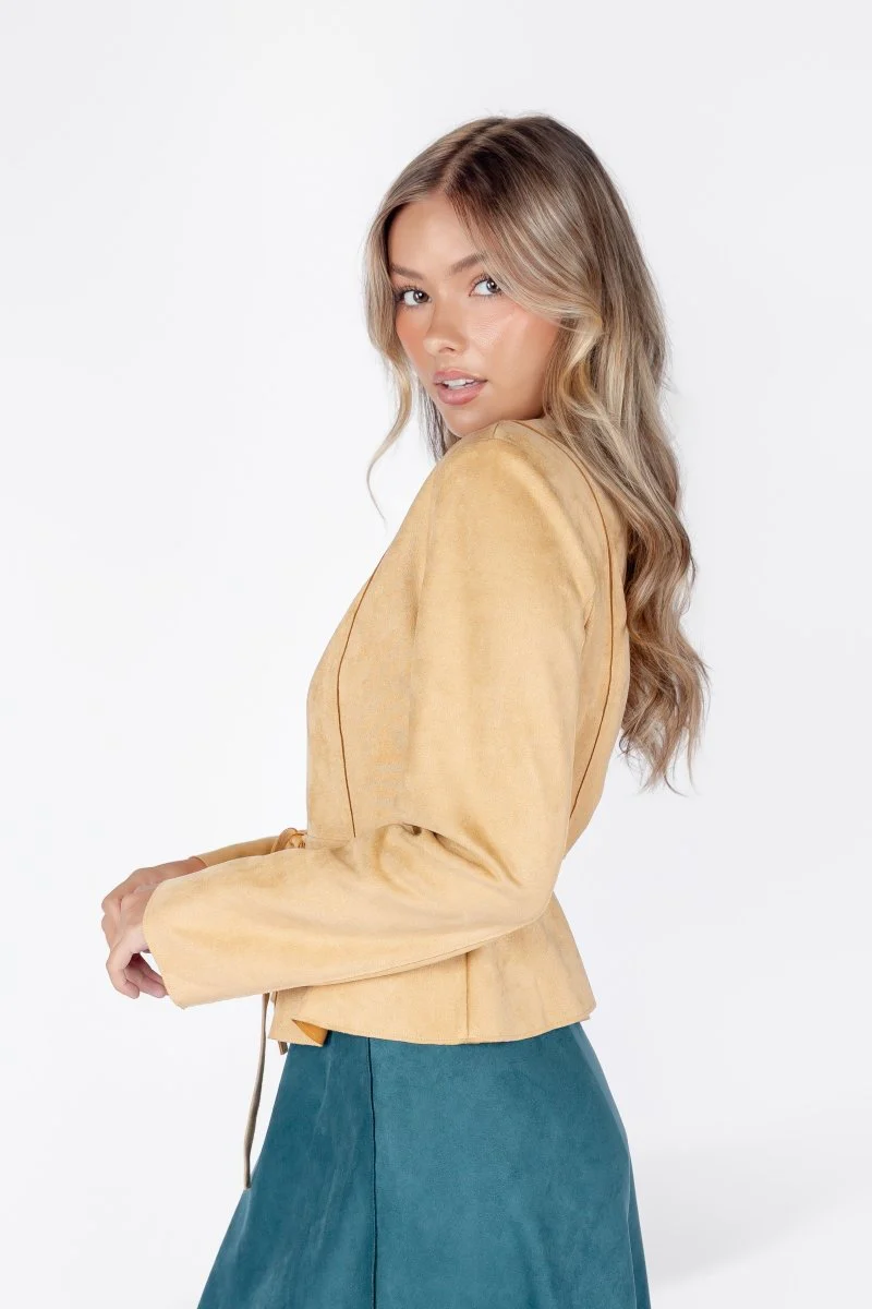 Maris Jacket (Khaki) - Image 3