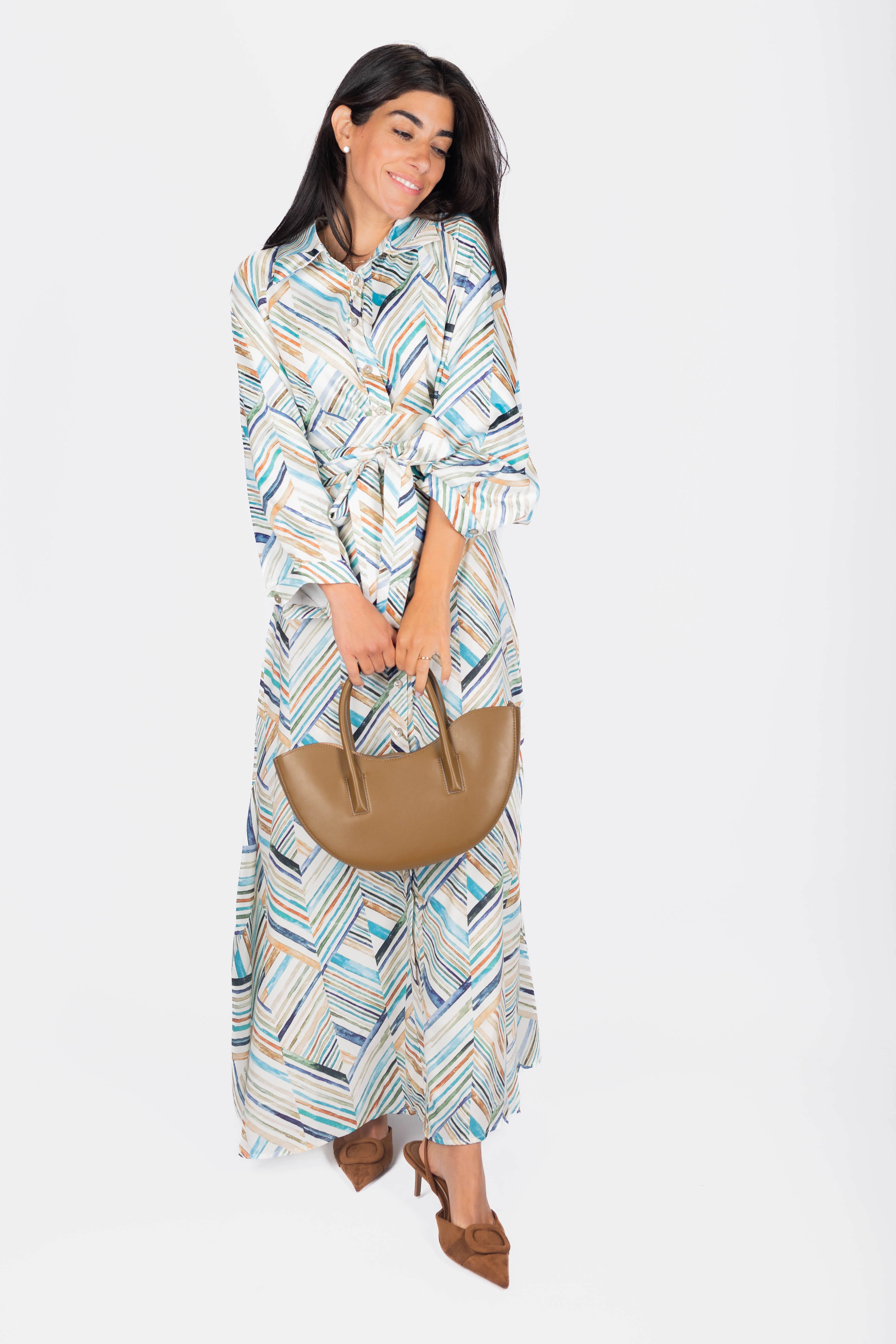 Mavis Dress 53" (Multi) - Image 2