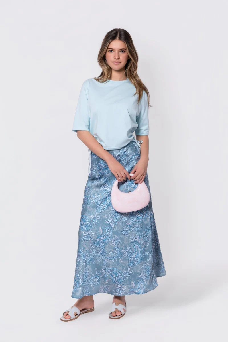 Mila Top (Light Blue) - Image 2