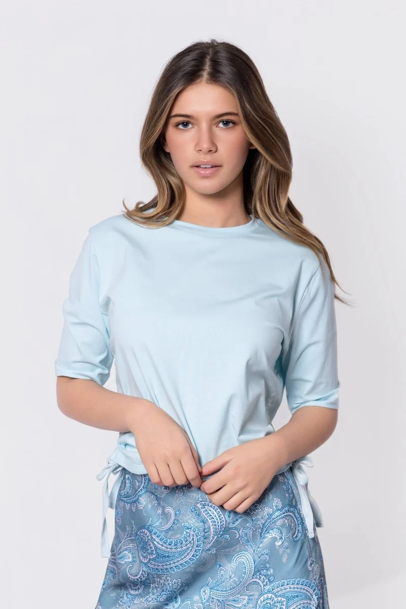 Mila Top (Light Blue) - Image 3