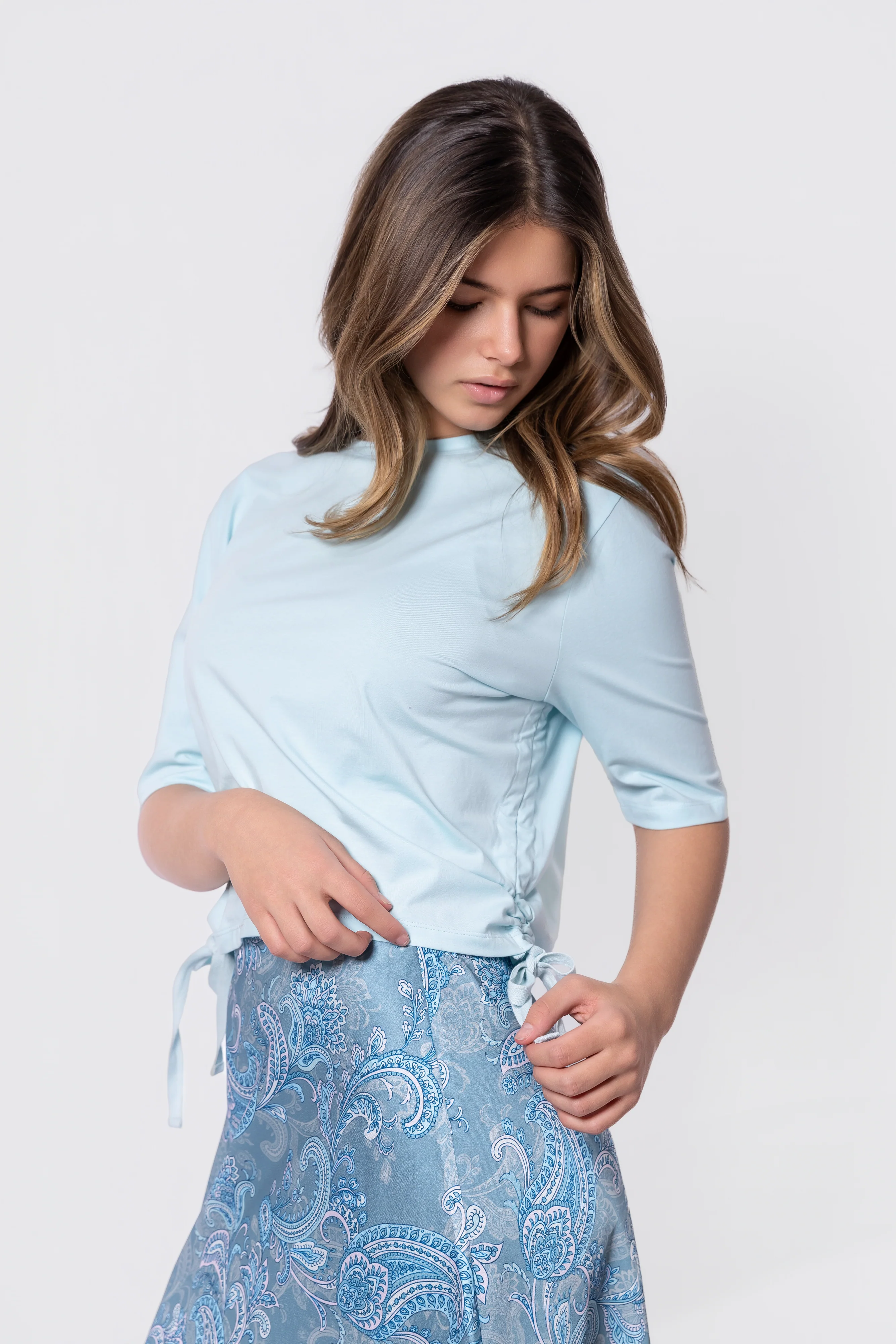 Mila Top (Light Blue) - Image 4