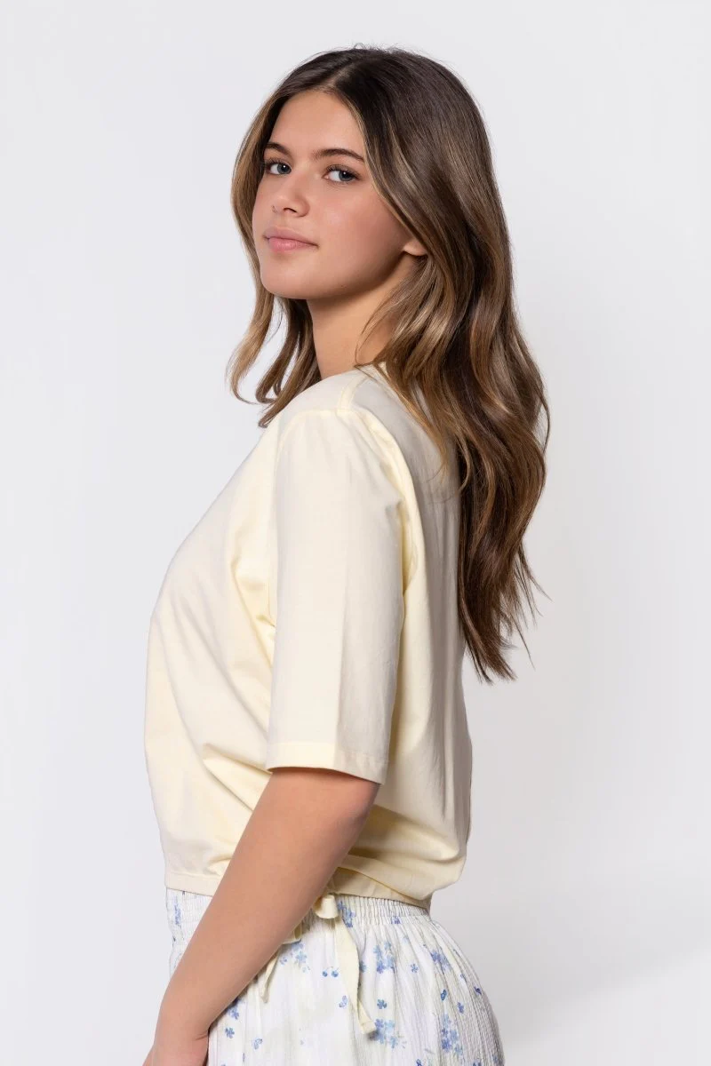Mila Top (Light Yellow) - Image 3